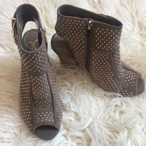 Jessica Simpson Open Toe Booties